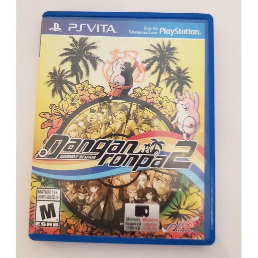 Danganronpa 2: Goodbye Despair  for PS VITA w/Case